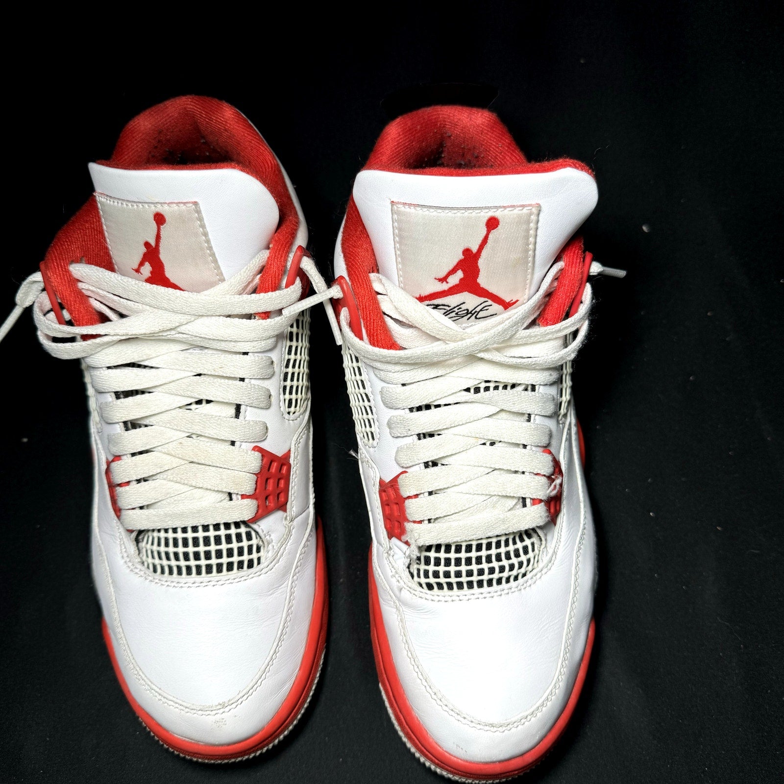 Air Jordan 4 Retro OG Fire Red 2020 Men's Shoes - Size 7.5