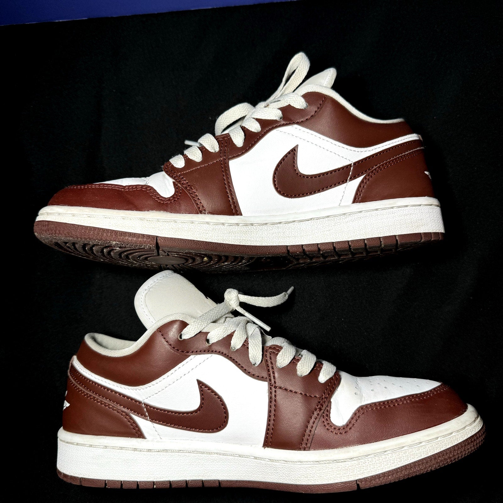 Air Jordan 1 Low Bronze Eclipse Women's Shoes - Size 8