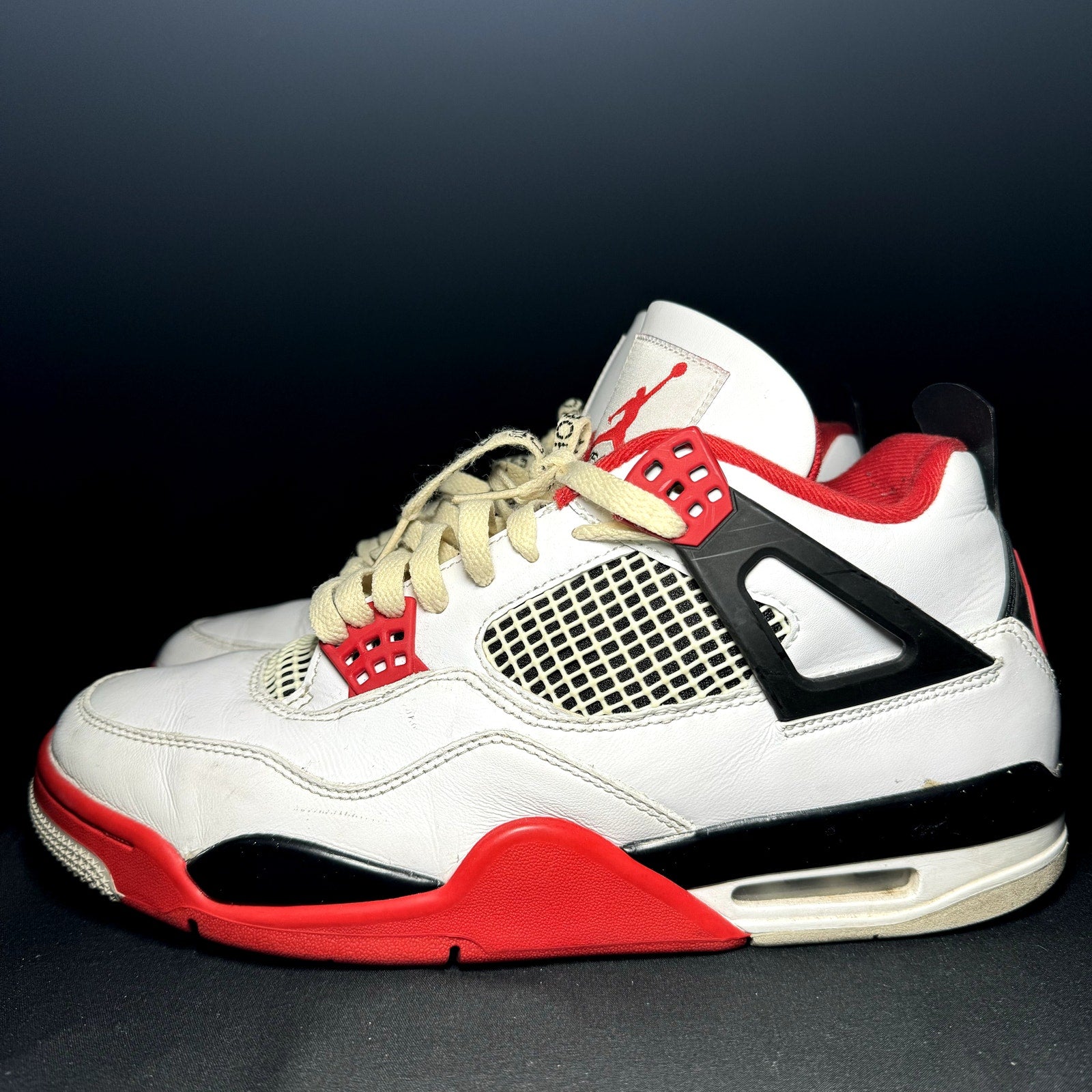 Air Jordan 4 Retro OG Fire Red 2020 Men's Shoes - Size 11