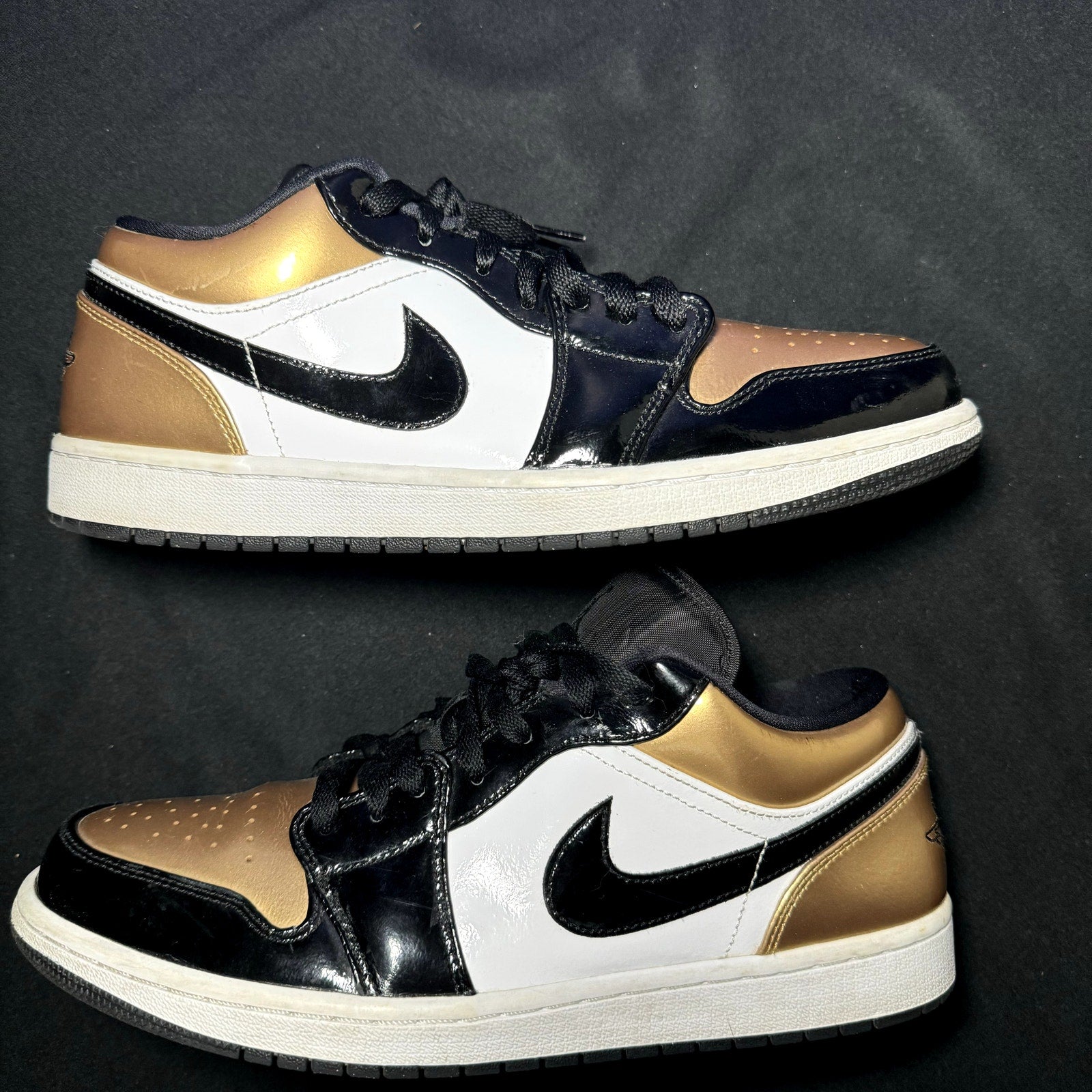 Air Jordan 1 Low Gold Toe Men's Shoes - Size 11