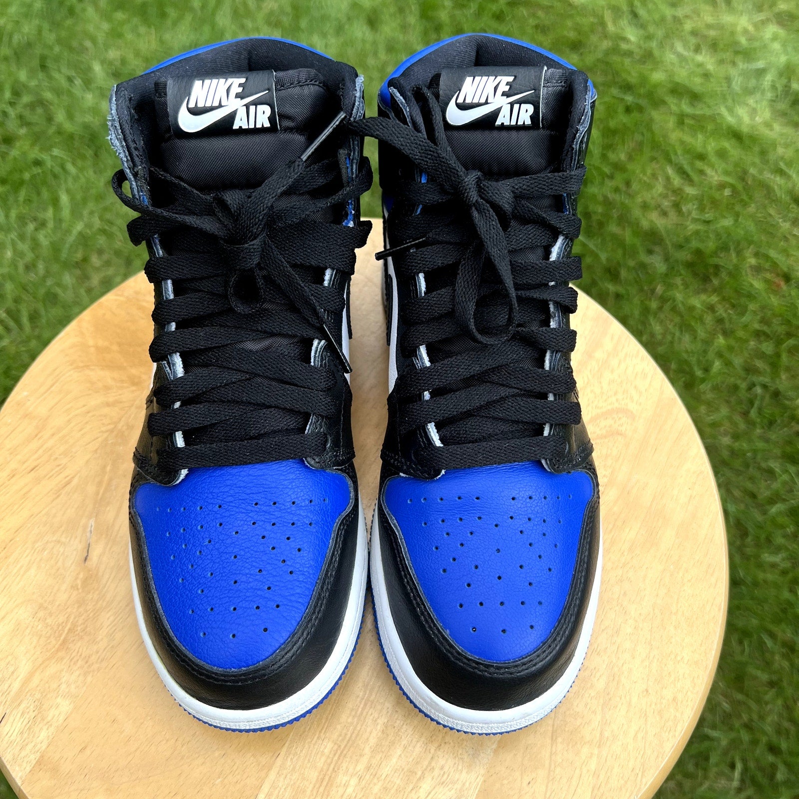 Air Jordan 1 Retro High OG GS Royal Toe Kids Shoes - Size 5.5