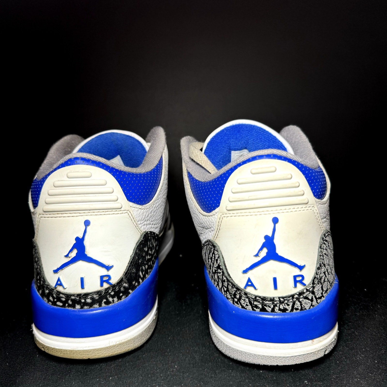 Air Jordan 3 Retro Racer Blue Men's Shoes - Size 10.5