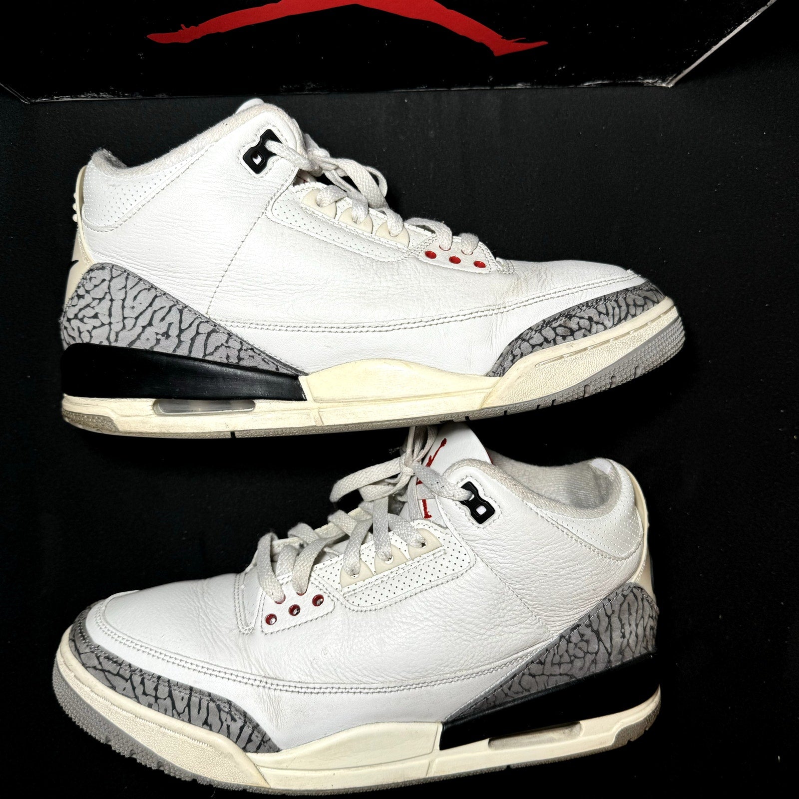 Air Jordan 3 Retro White Cement Reimagined Men's Shoes - Size 11