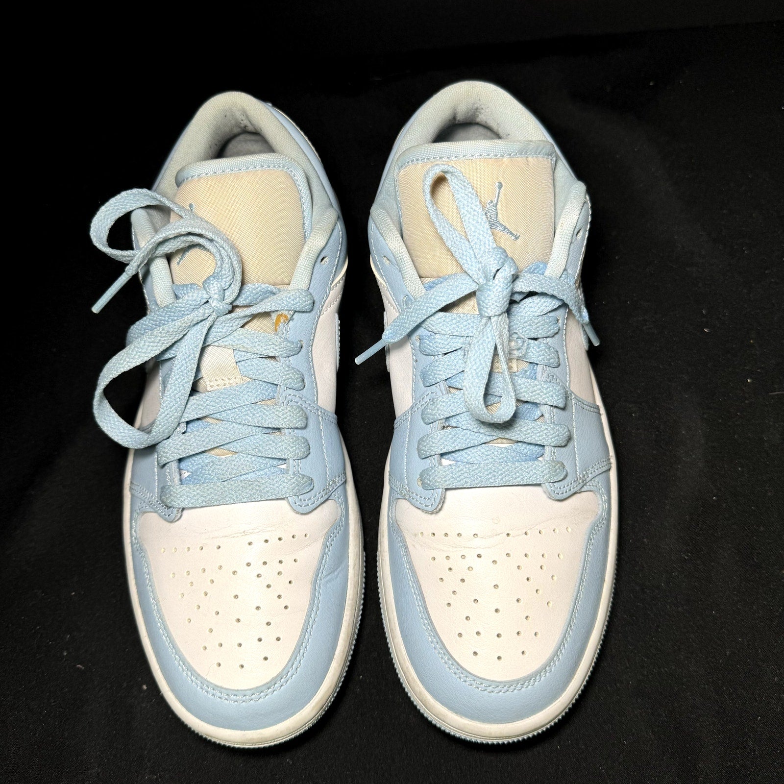 Air Jordan 1 Low Ice Blue Women's Shoes - Size 8