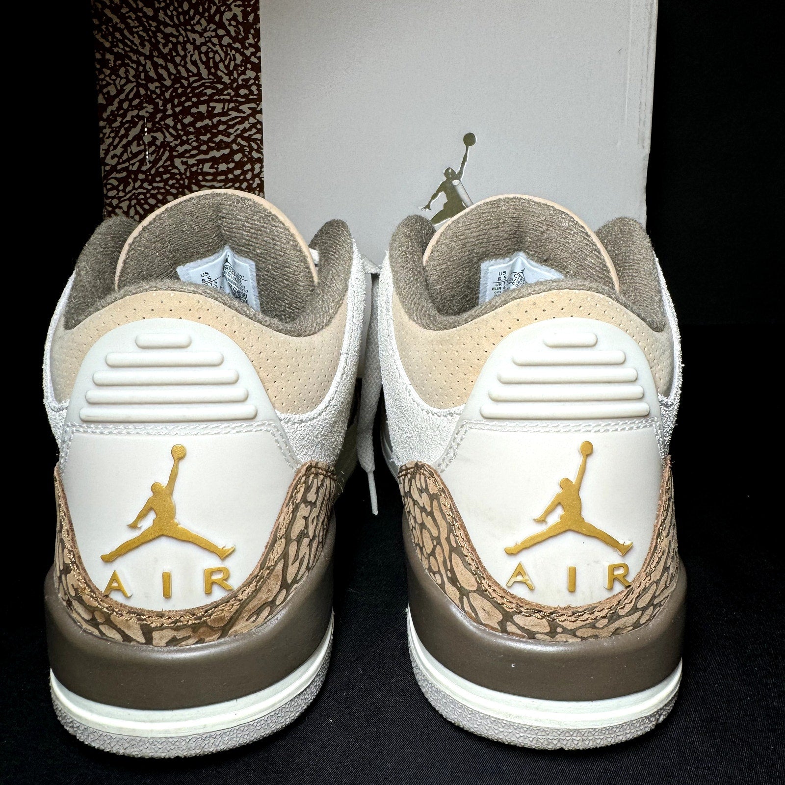 Air Jordan 3 Retro Palomino Men's Shoes - Size 8