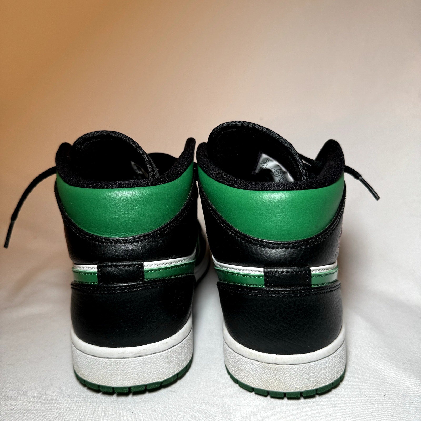 Air Jordan 1 Mid Pine Green Men's Shoes - Size 8