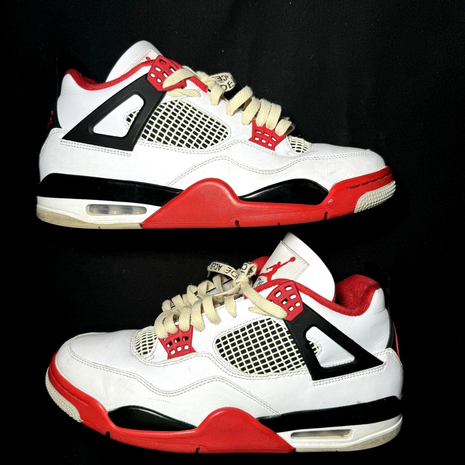 Air Jordan 4 Retro OG Fire Red 2020 Men's Shoes - Size 11