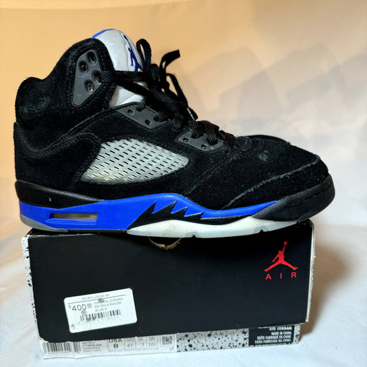 Air Jordan 5 Retro Racer Blue Men's Shoes - Size 8