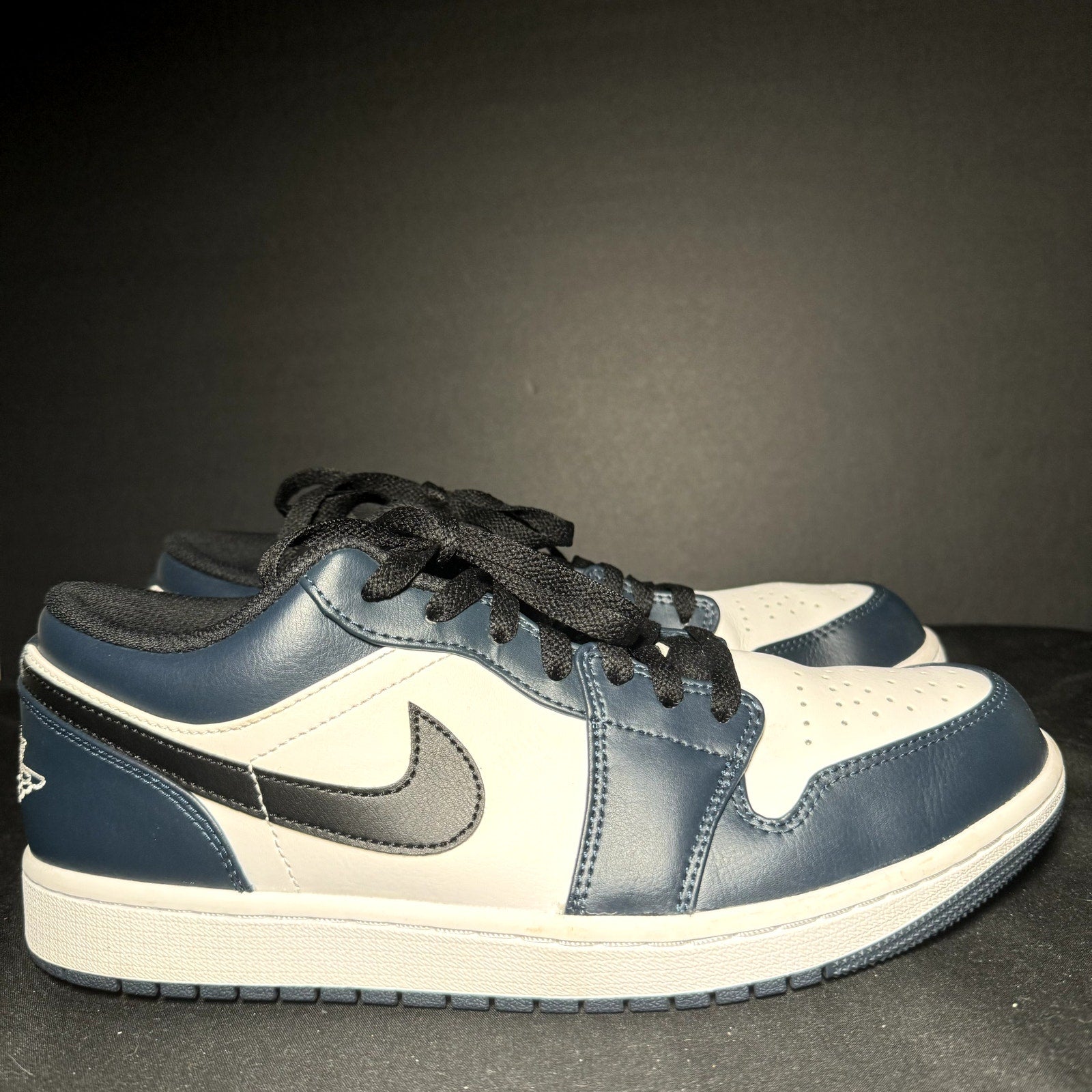 Air Jordan 1 Low Dark Teal Men's Shoes - Size 9.5