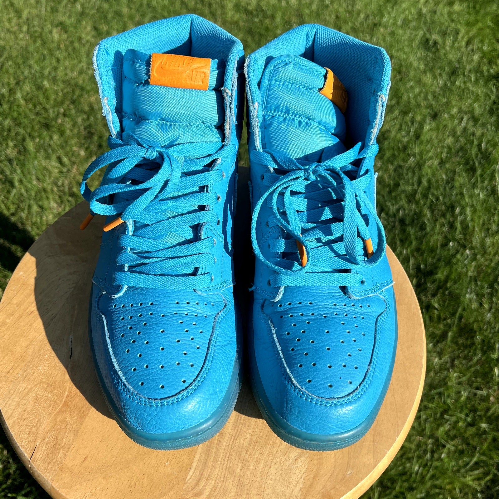 Air Jordan 1 Retro High OG G8RD Blue Lagoon Men's Shoes - Size 10