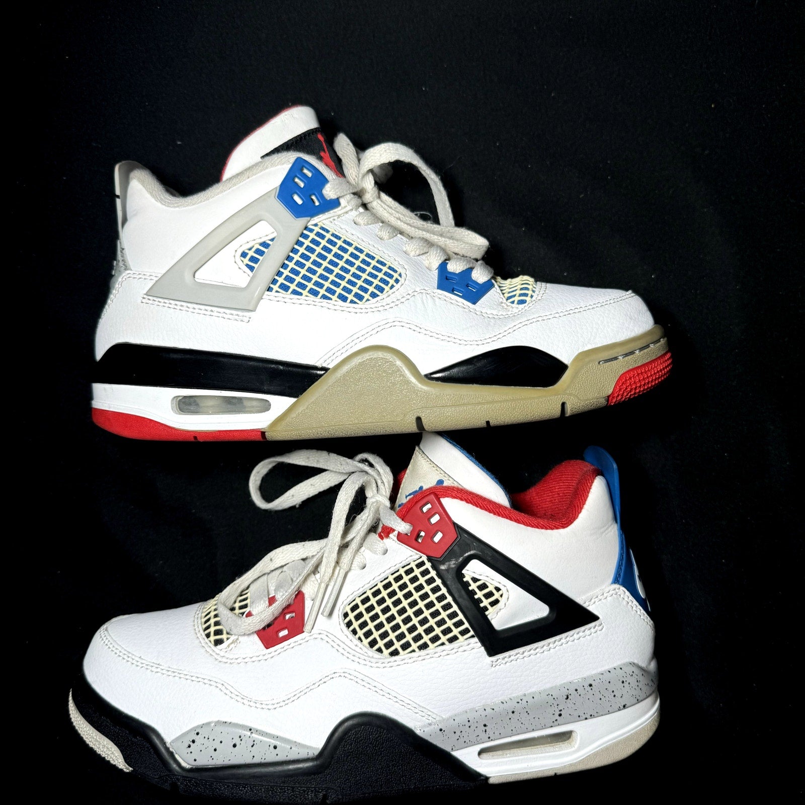 Air Jordan 4 Retro SE GS What The 4 Kids Shoes - Size 5.5