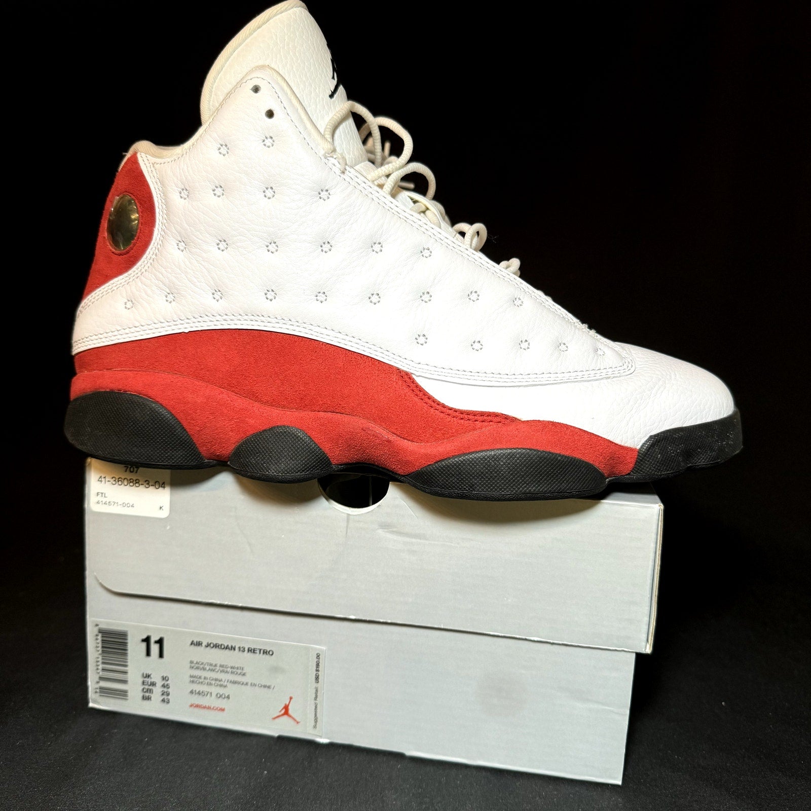 Air Jordan 13 Retro Cherry 2010 Men's Shoes - Size 11