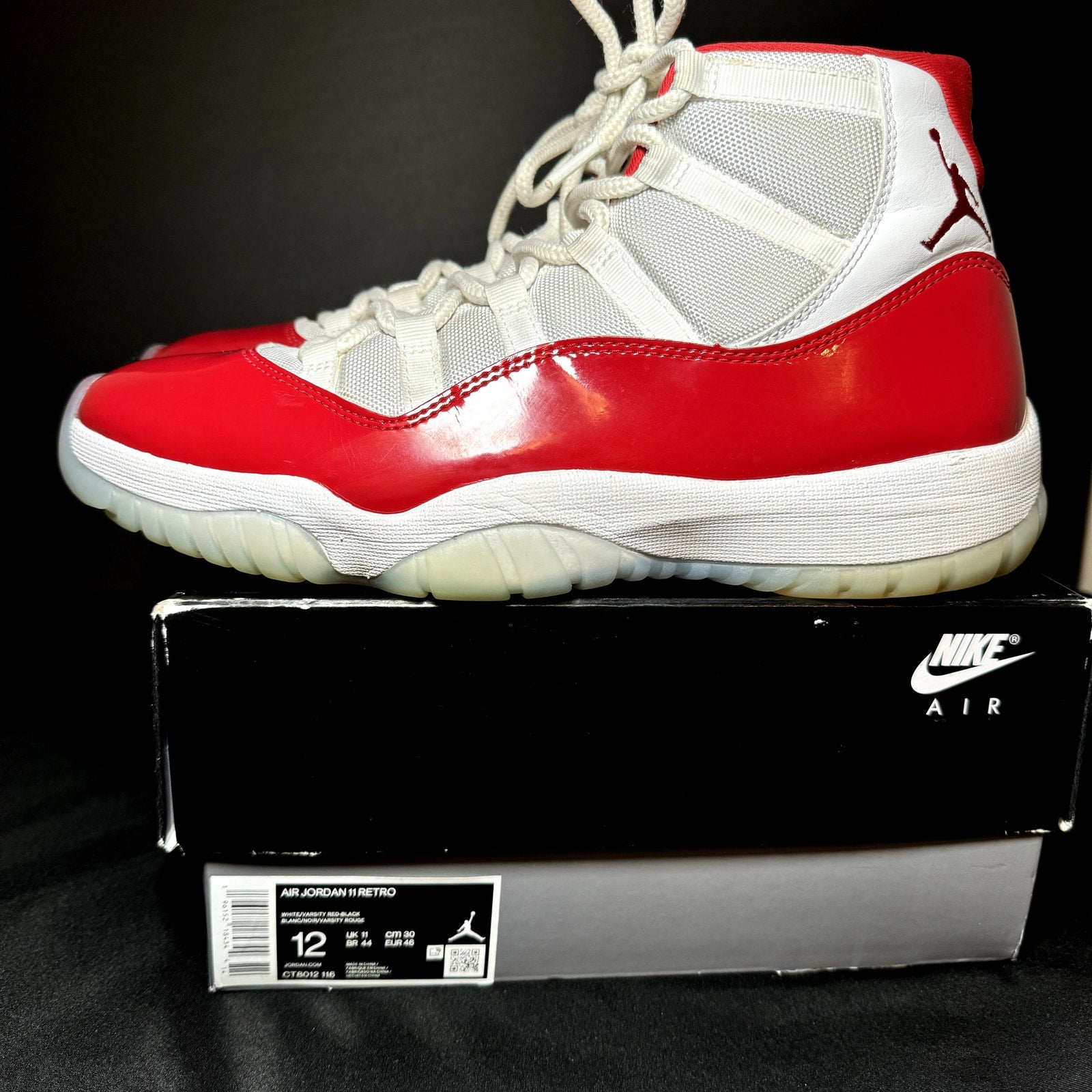 Air Jordan 11 Retro Cherry Men's Shoes - Size 12