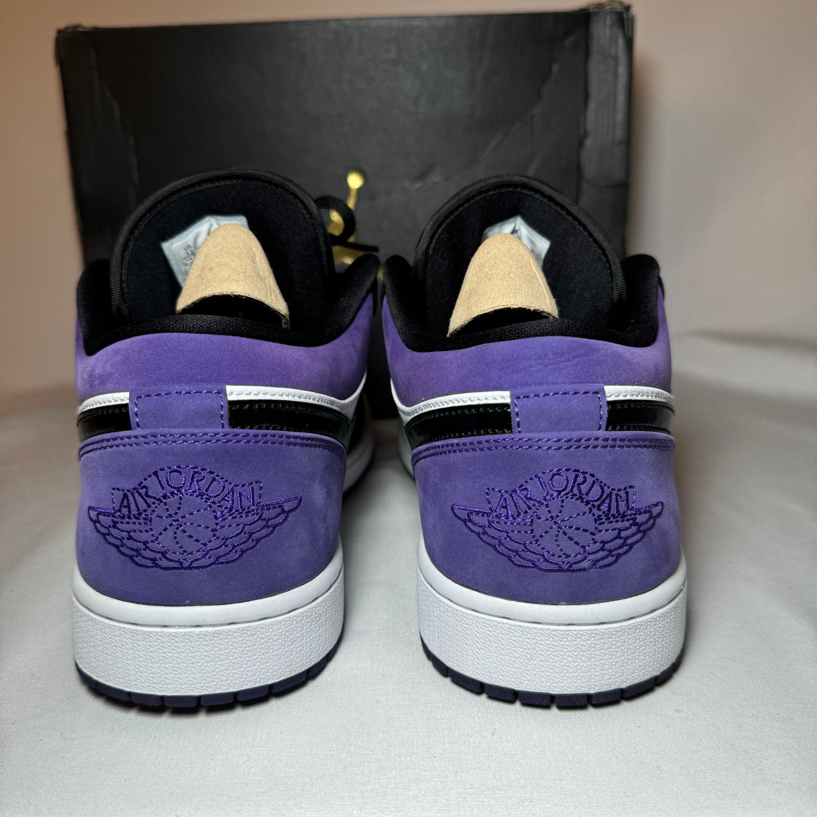 Air Jordan I Low Court Purple Men's Shoes - Size 12