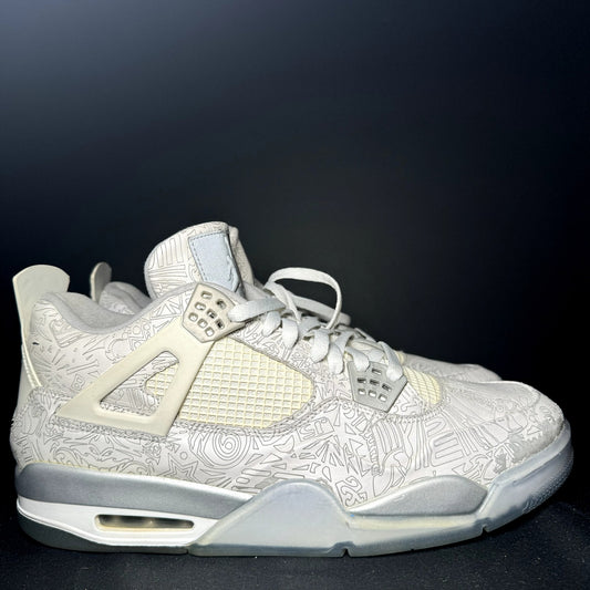 Air Jordan 4 Retro 30th Anniversary Laser Men's Shoes - Size 13