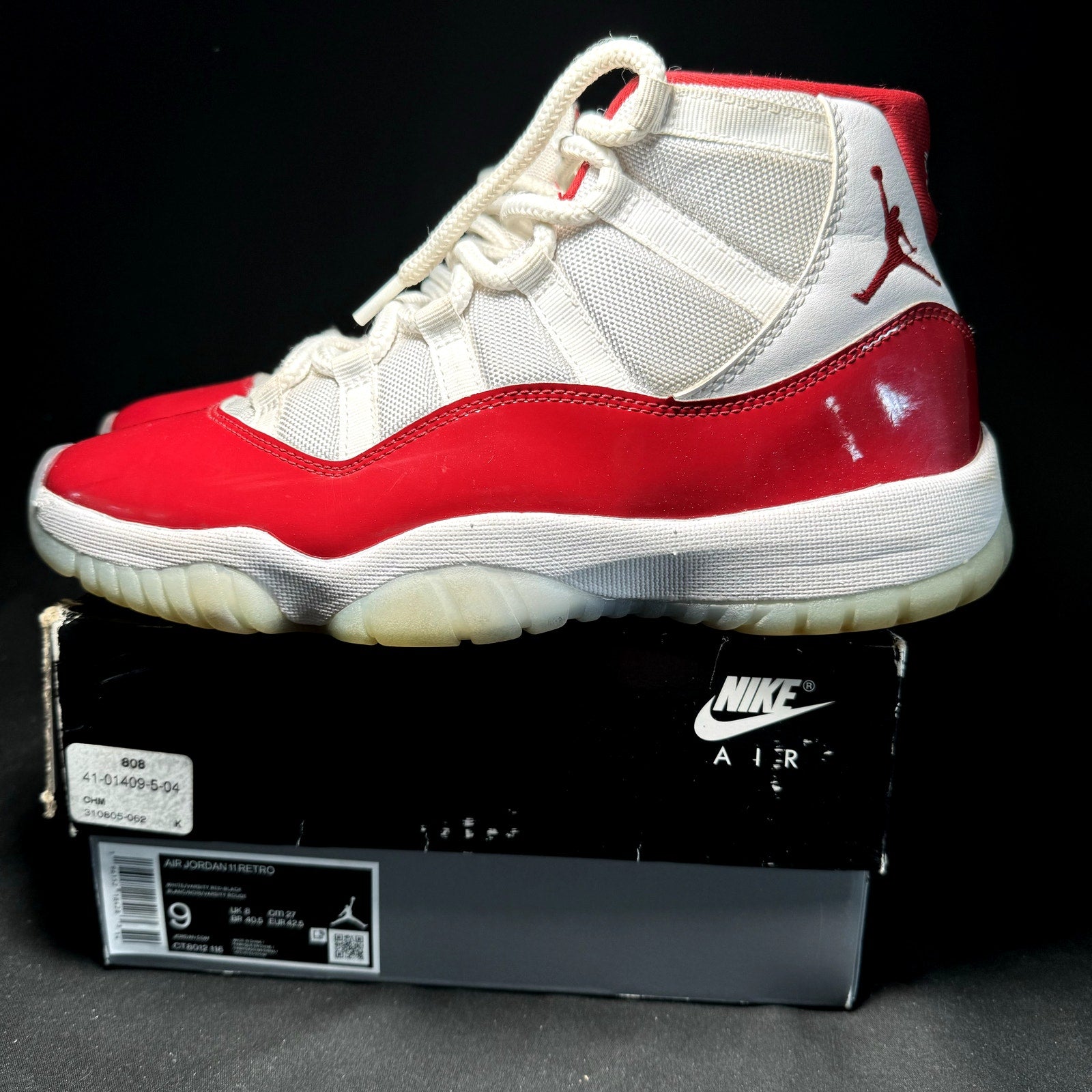 Air Jordan 11 Retro Cherry 2022 Men's Shoes - Size 9