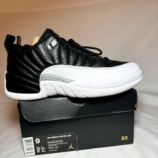 Air Jordan 12 Retro Low Playoffs Men's Shoes - Size 9