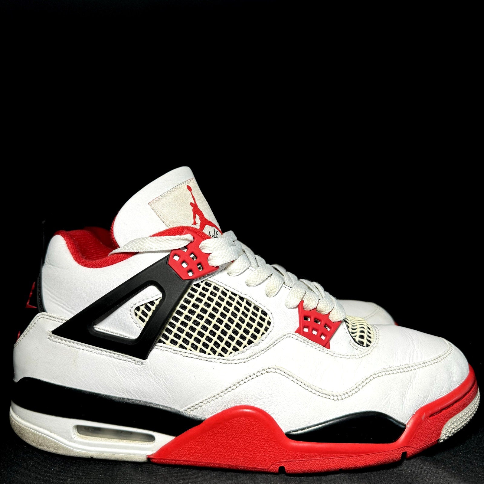 Air Jordan 4 Retro OG Fire Red 2020 Men's Shoes - Size 11