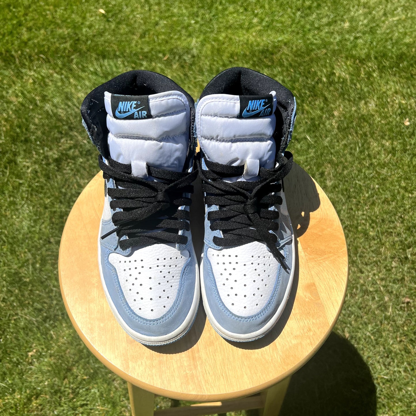 Air Jordan 1 Retro High OG University Blue Men's Shoes - Size 7