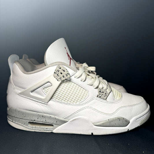 Air Jordan 4 Retro White Oreo Men's Shoes - Size 14