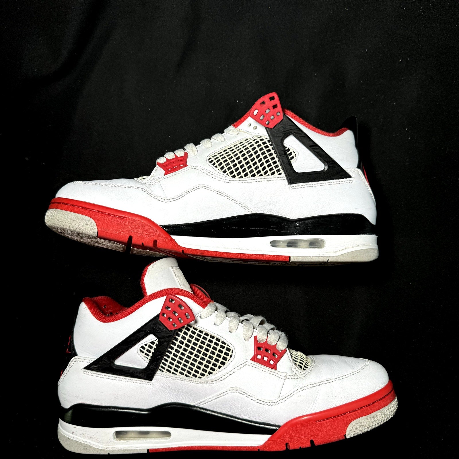 Air Jordan 4 Retro OG Fire Red 2020 Men's Shoes - Size 11