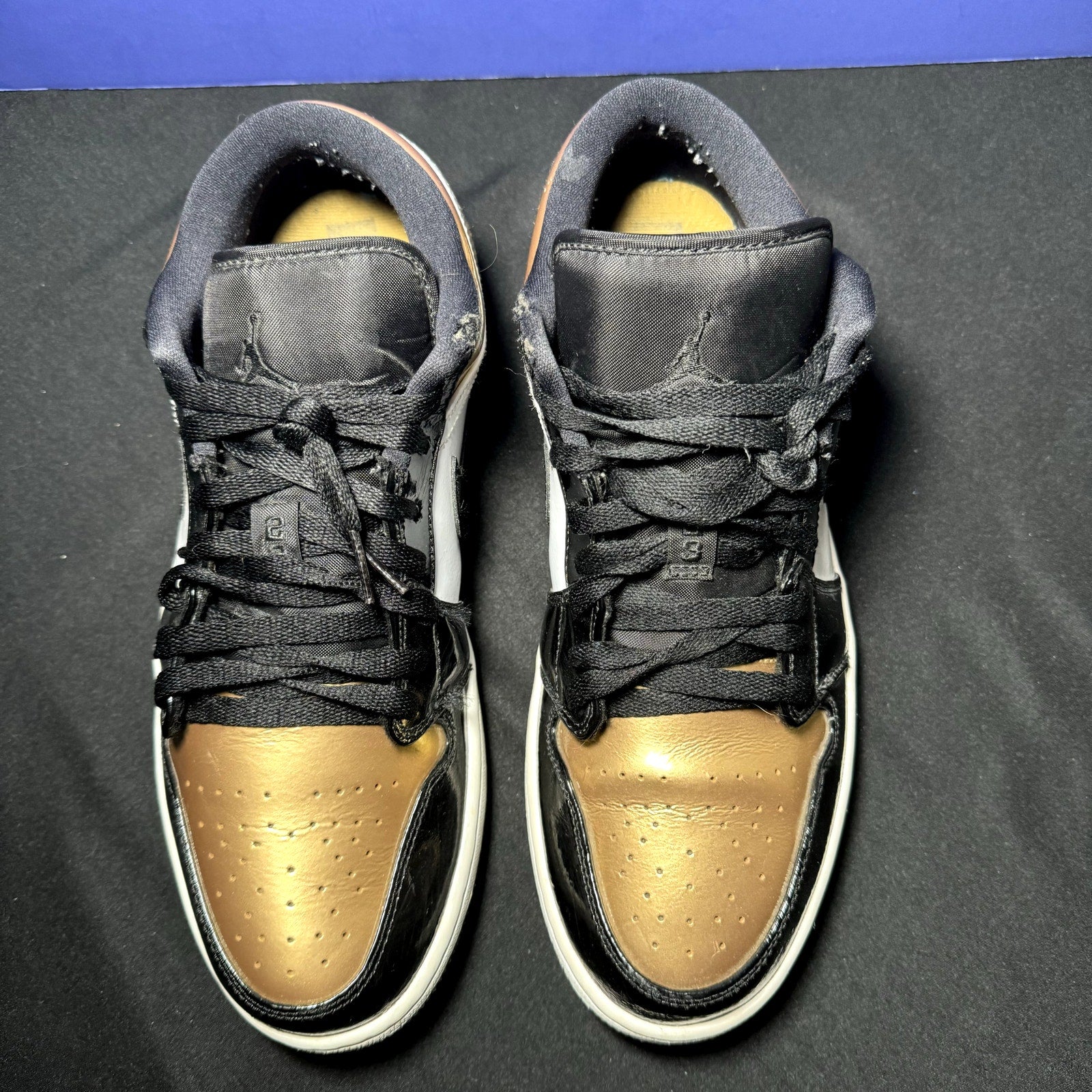 Air Jordan 1 Low Gold Toe Men's Shoes - Size 11