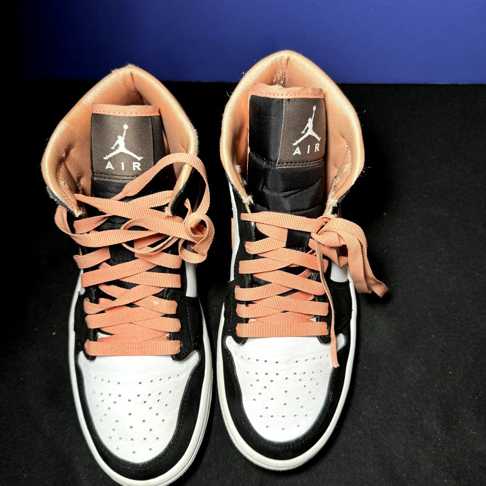 Air Jordan 1 Mid SE Peach Mocha Women's Shoes - Size 7.5