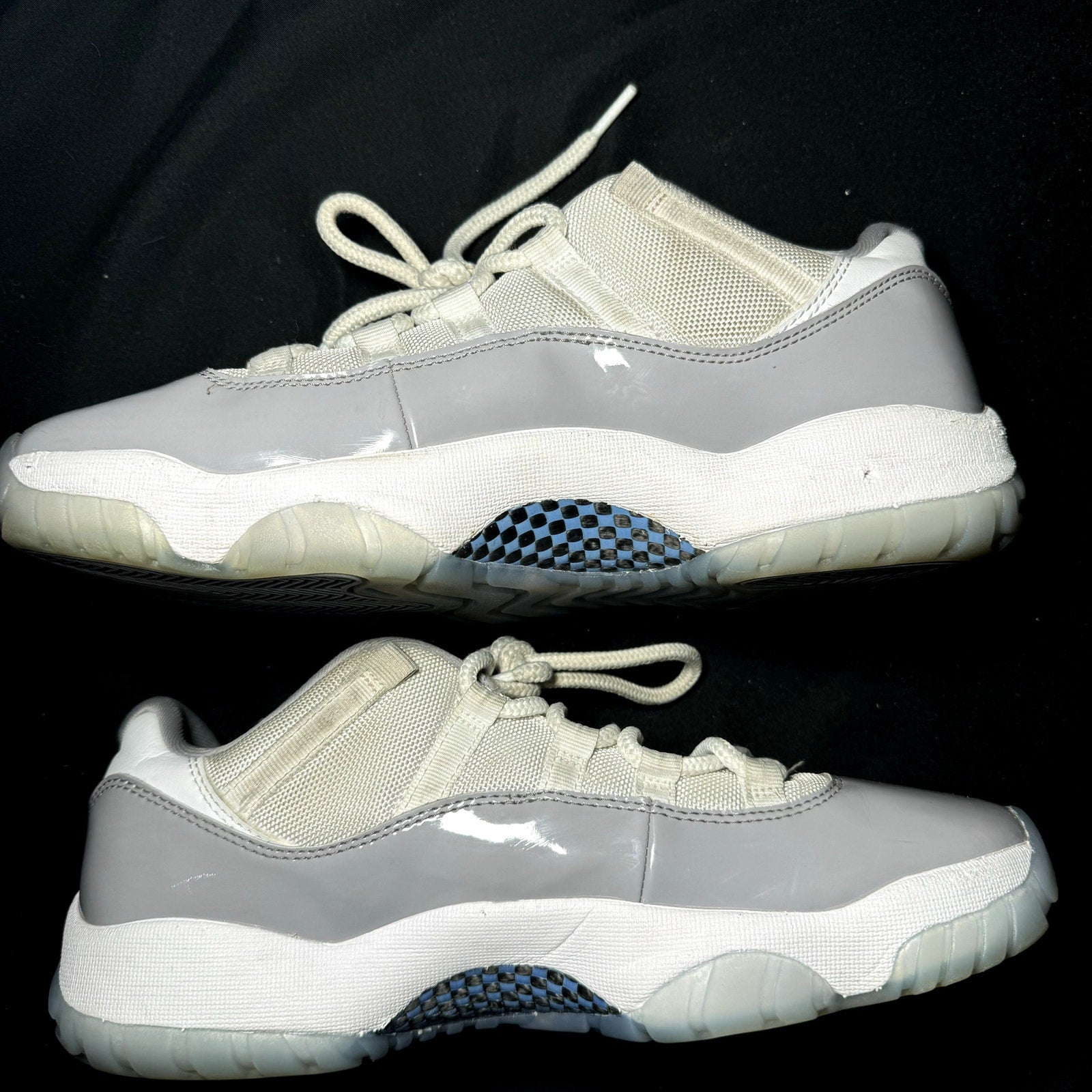 Air Jordan 11 Retro Low Cement Grey Men's Shoes - Size 9.5