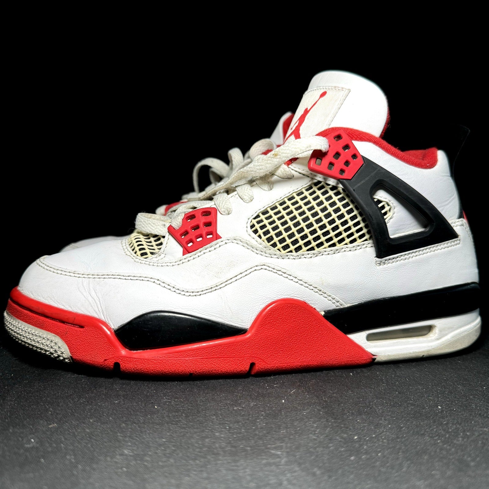 Air Jordan 4 Retro OG Fire Red 2020 Men's Shoes - Size 9