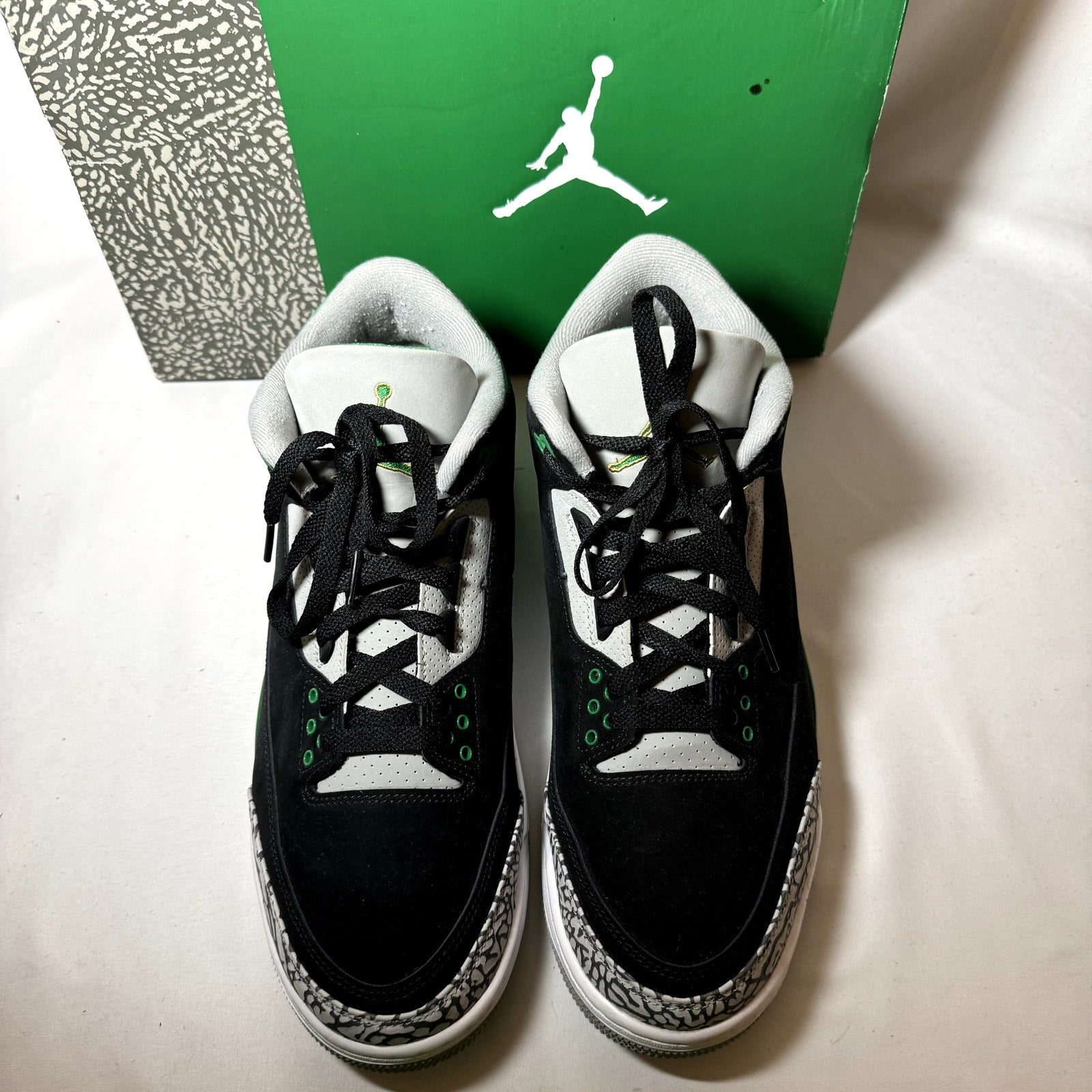 Air Jordan 3 Retro Pine Green Men's Shoes - Size 11.5