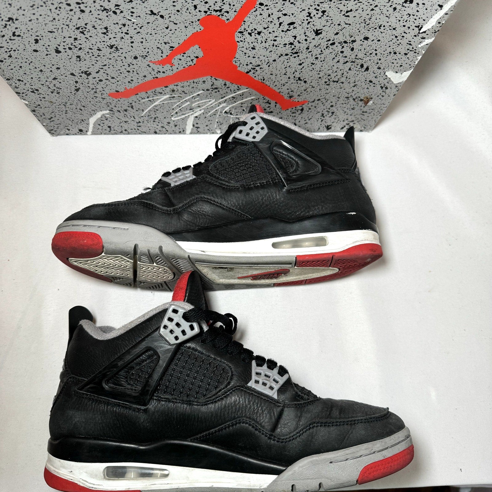 Air Jordan 4 Retro Bred Reimagined Men's Shoes - Size 8