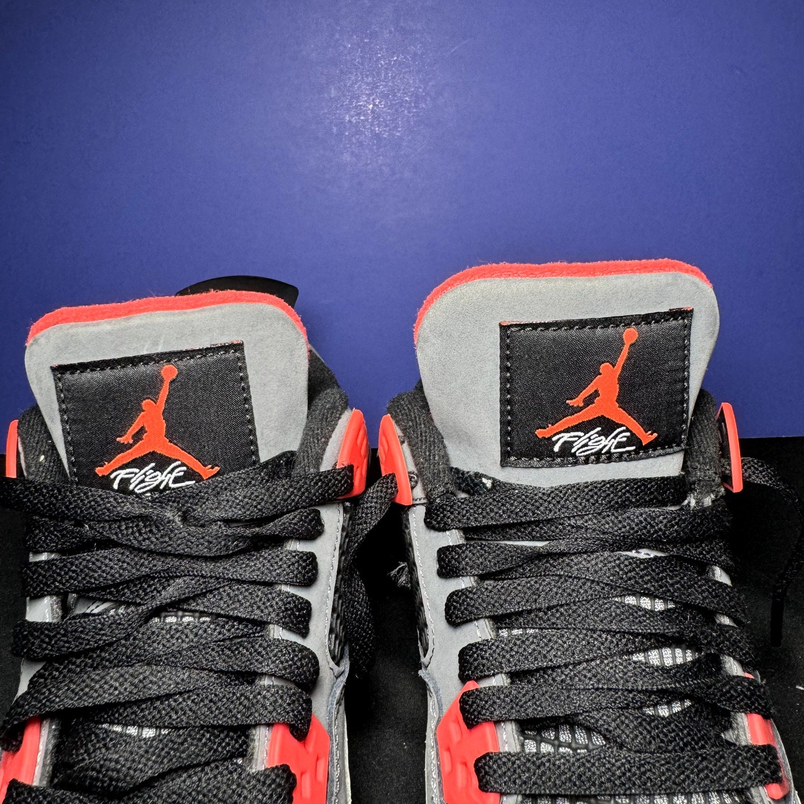 Air Jordan 4 Retro GS Infrared Kids Shoes - Size 7