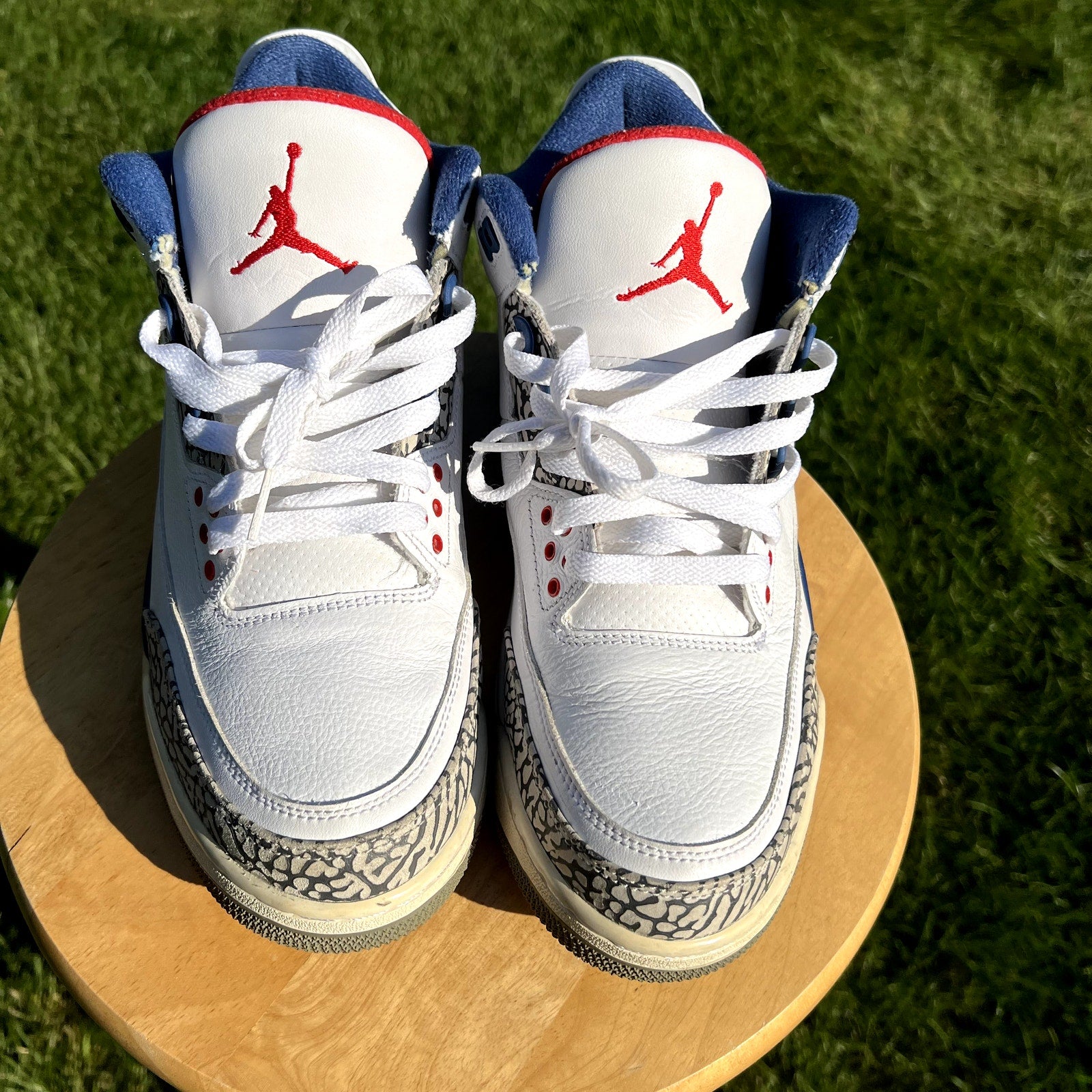 Air Jordan 3 Retro OG True Blue 2016 Men's Shoes - Size 10.5