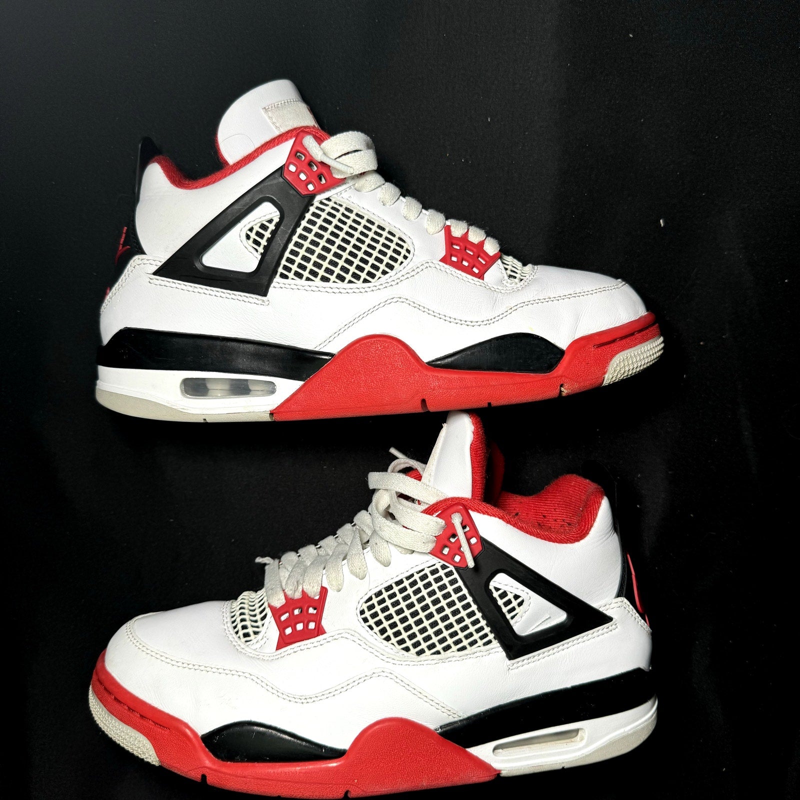 Air Jordan 4 Retro OG Fire Red 2020 Men's Shoes - Size 7.5