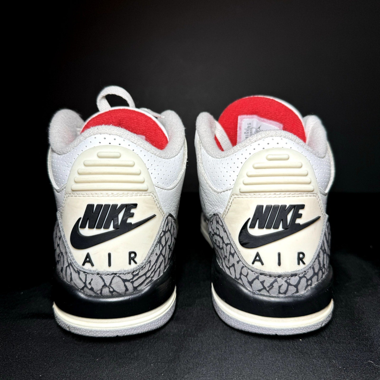 Air Jordan 3 Retro GS White Cement Reimagined Kids Shoes - Size 4