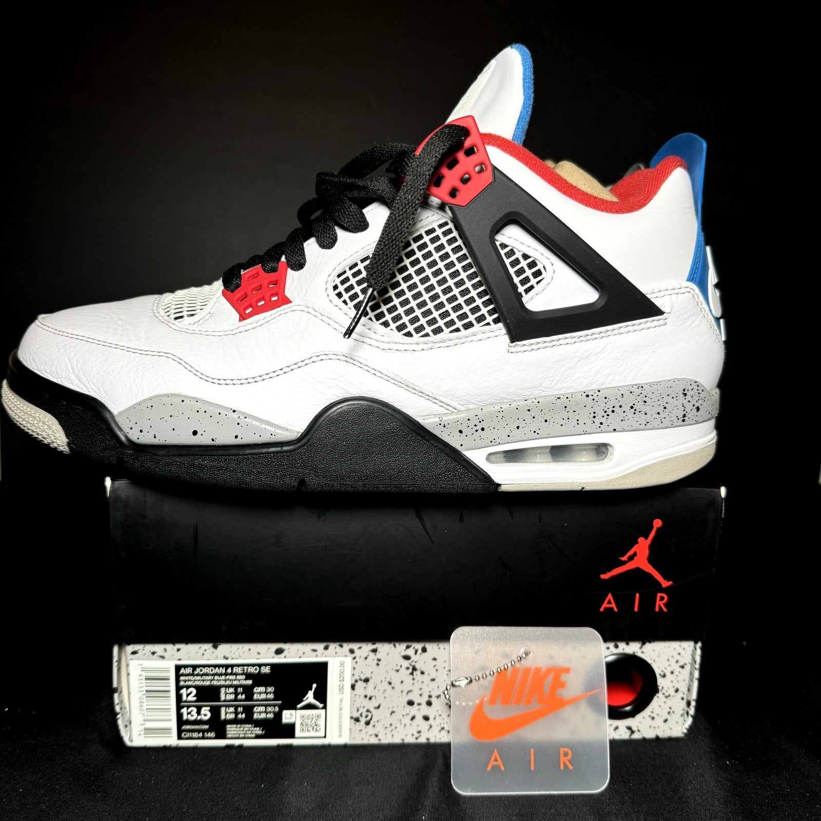 Air Jordan 4 Retro SE What The 4 Men's Shoes - Size 12