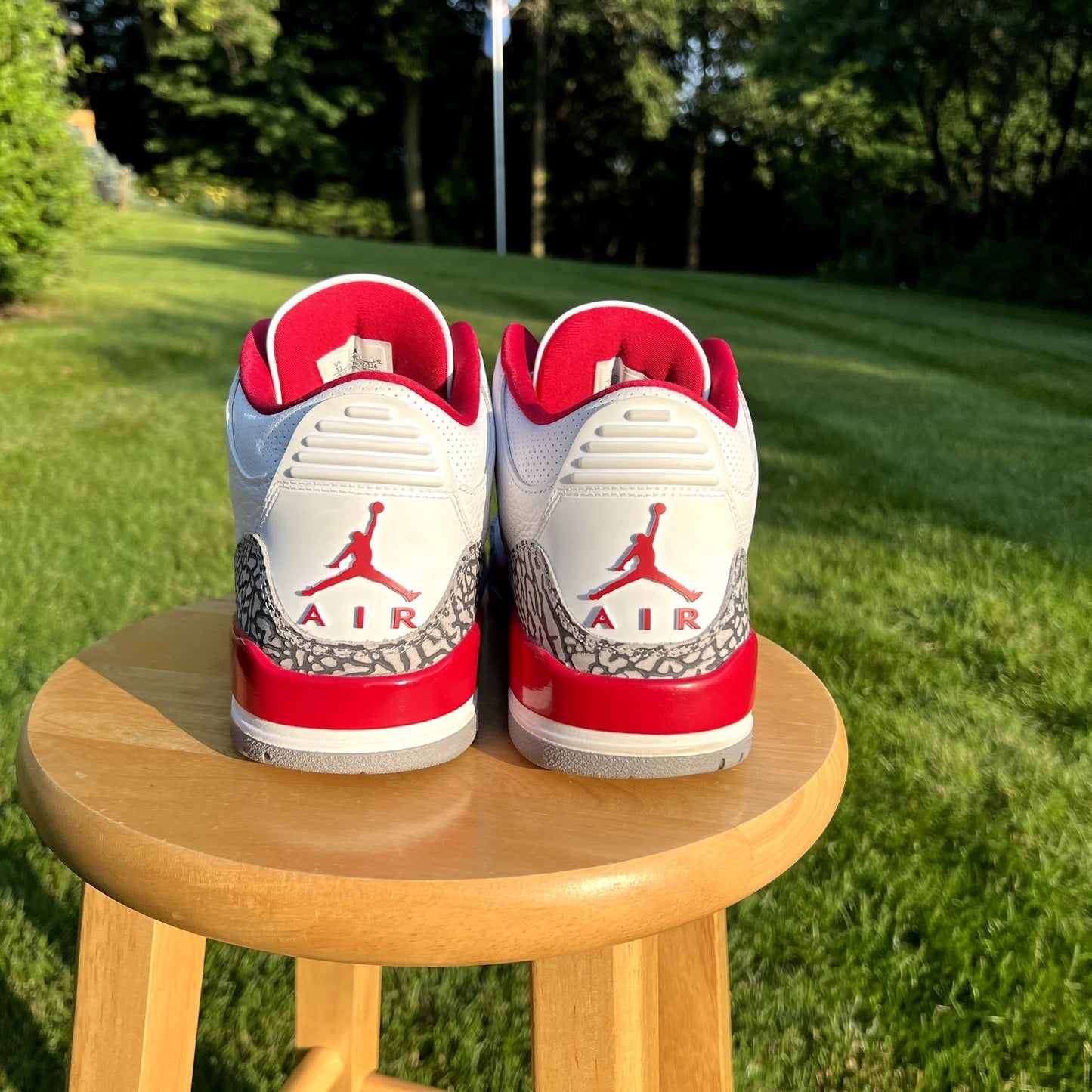 Air Jordan 3 Retro Cardinal Red 2022 Men's Shoes - Size 11