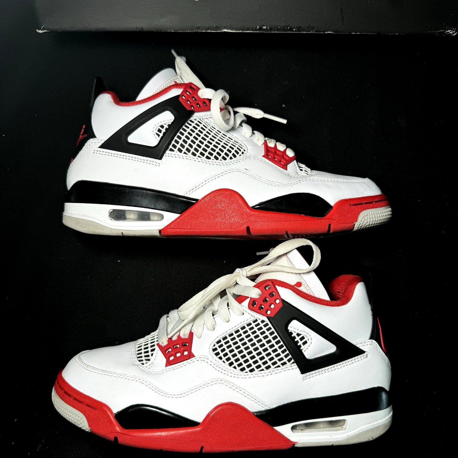 Air Jordan 4 Retro OG Fire Red 2020 Men's Shoes  - Size 7.5