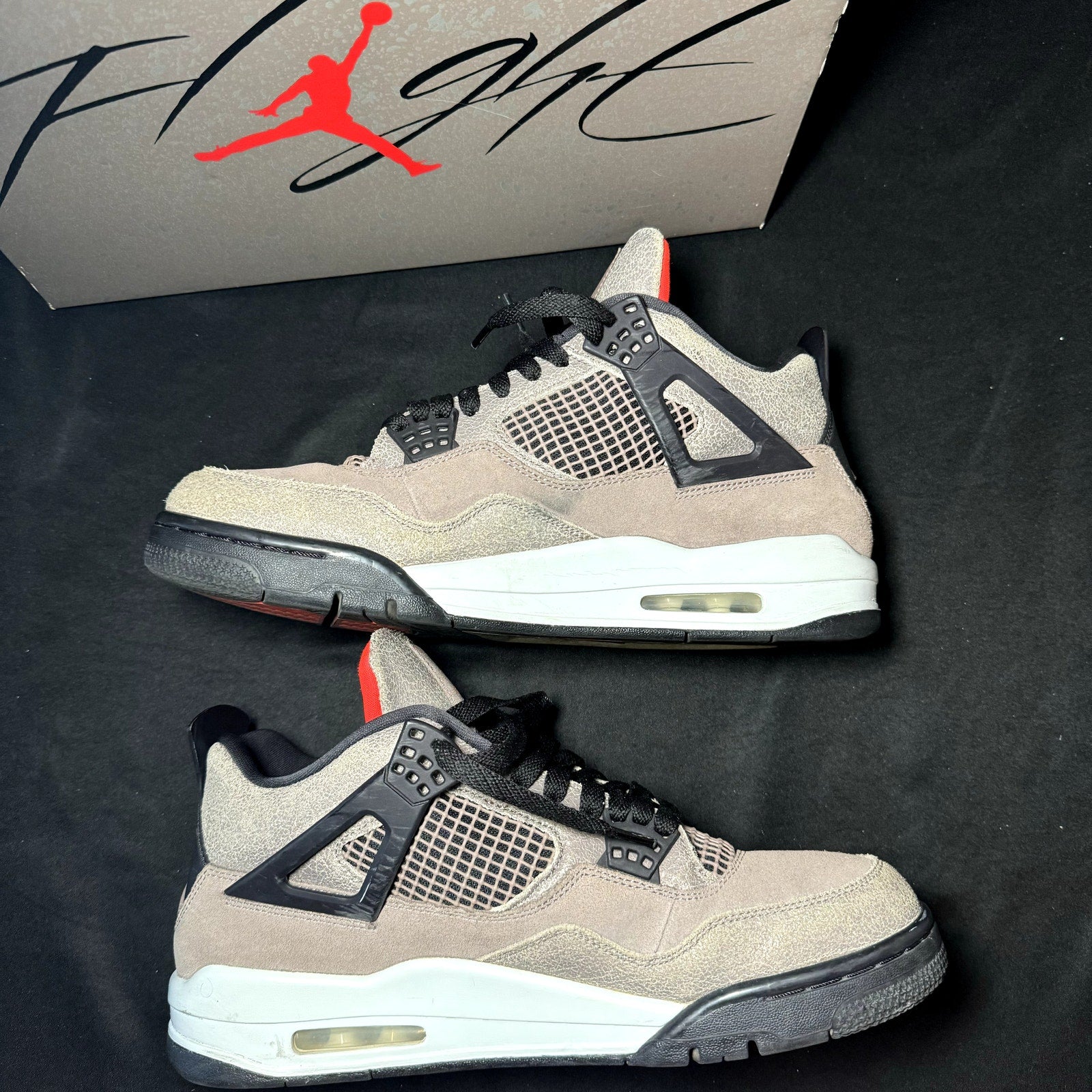 Air Jordan 4 Retro Taupe Haze Men's Shoes - Size 10.5