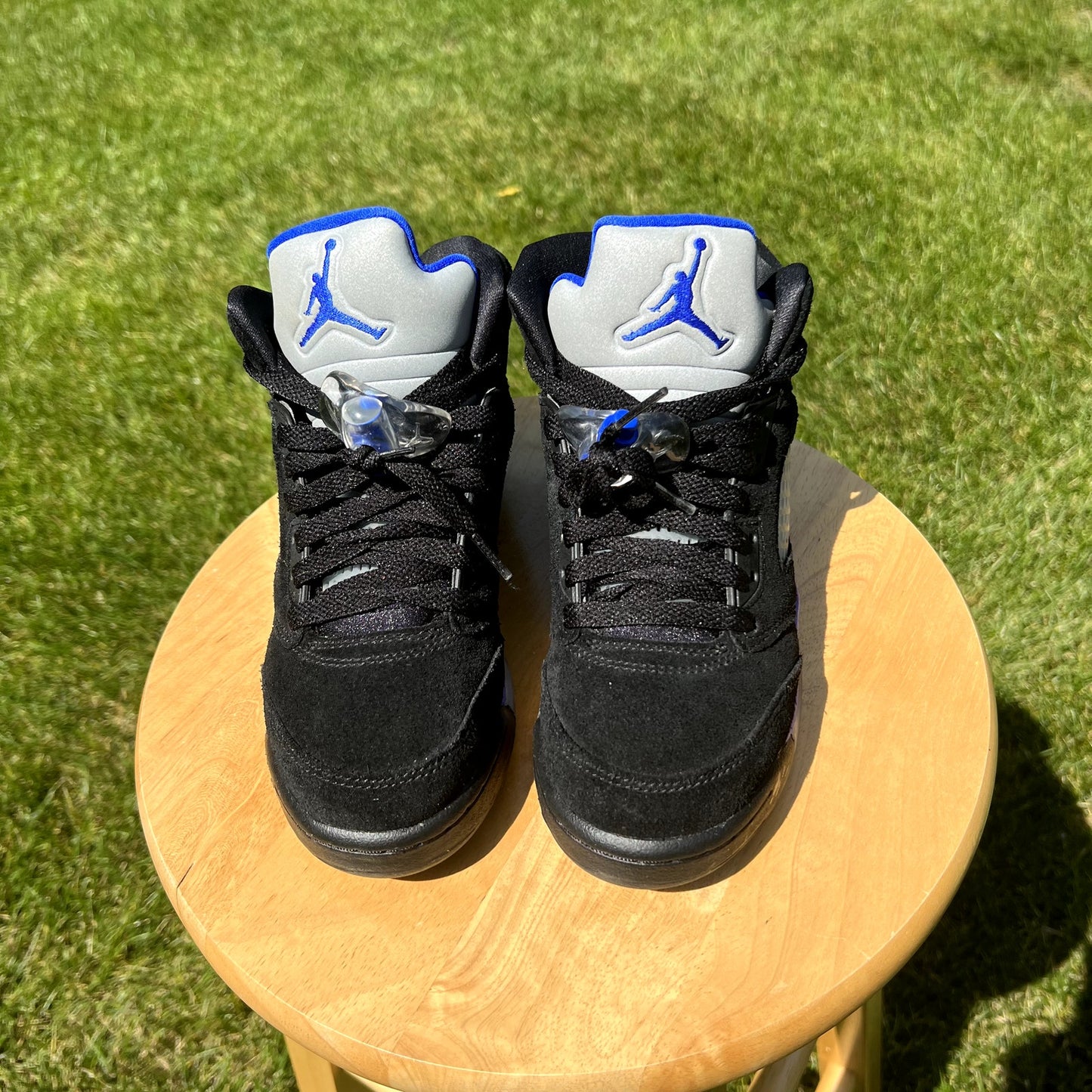 Air Jordan 5 Retro GS Racer Blue Men's Shoes - Size 4