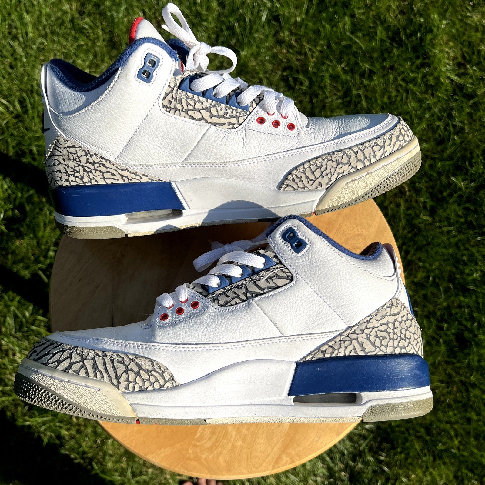 Air Jordan 3 Retro OG True Blue 2016 Men's Shoes - Size 10.5