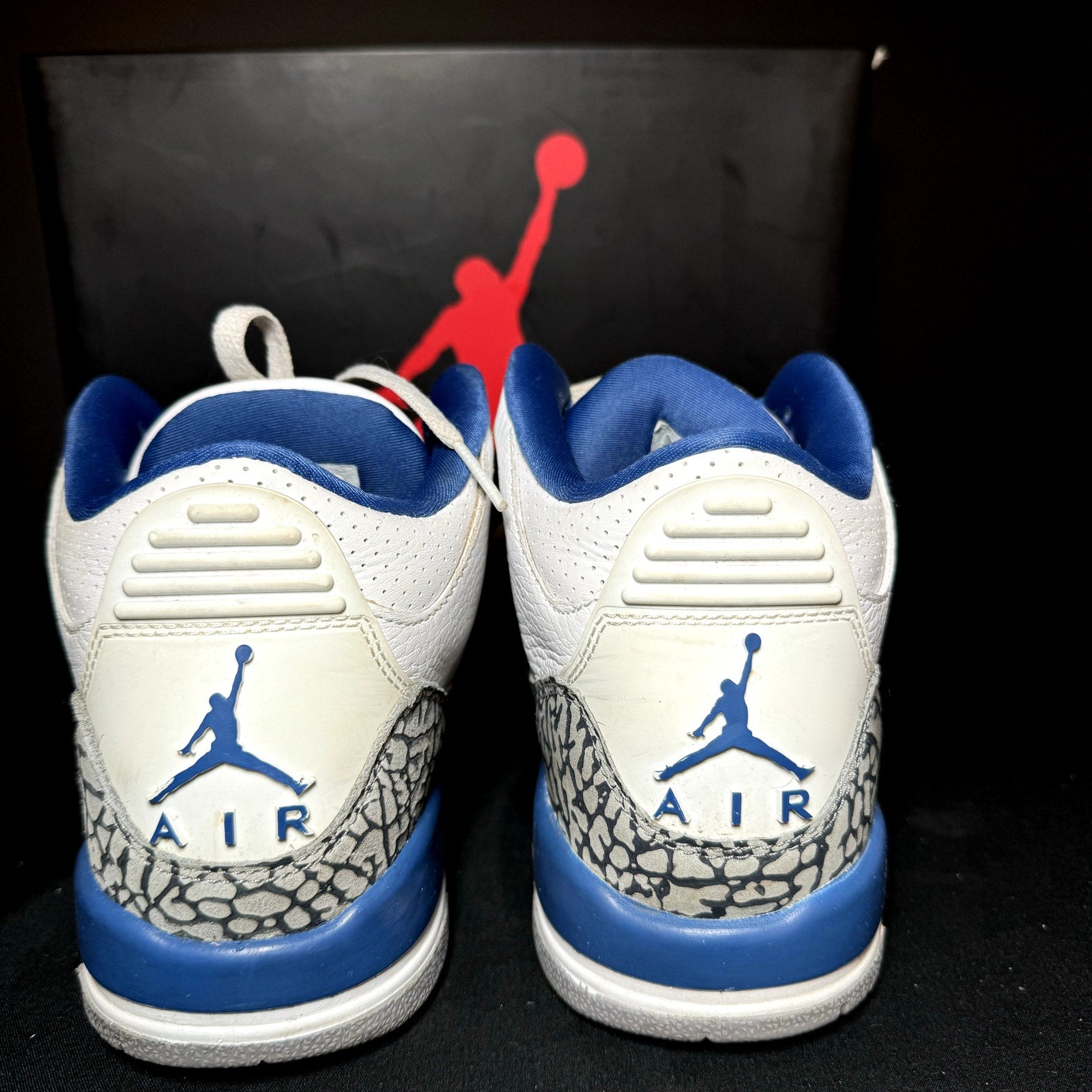 Air Jordan 3 Retro GS Washington Wizards Kids Shoes - Size 5