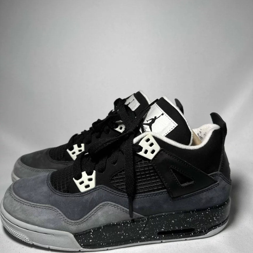 Air Jordan 4 Retro GS Fear 2013 Kids Shoes - Size 6.5