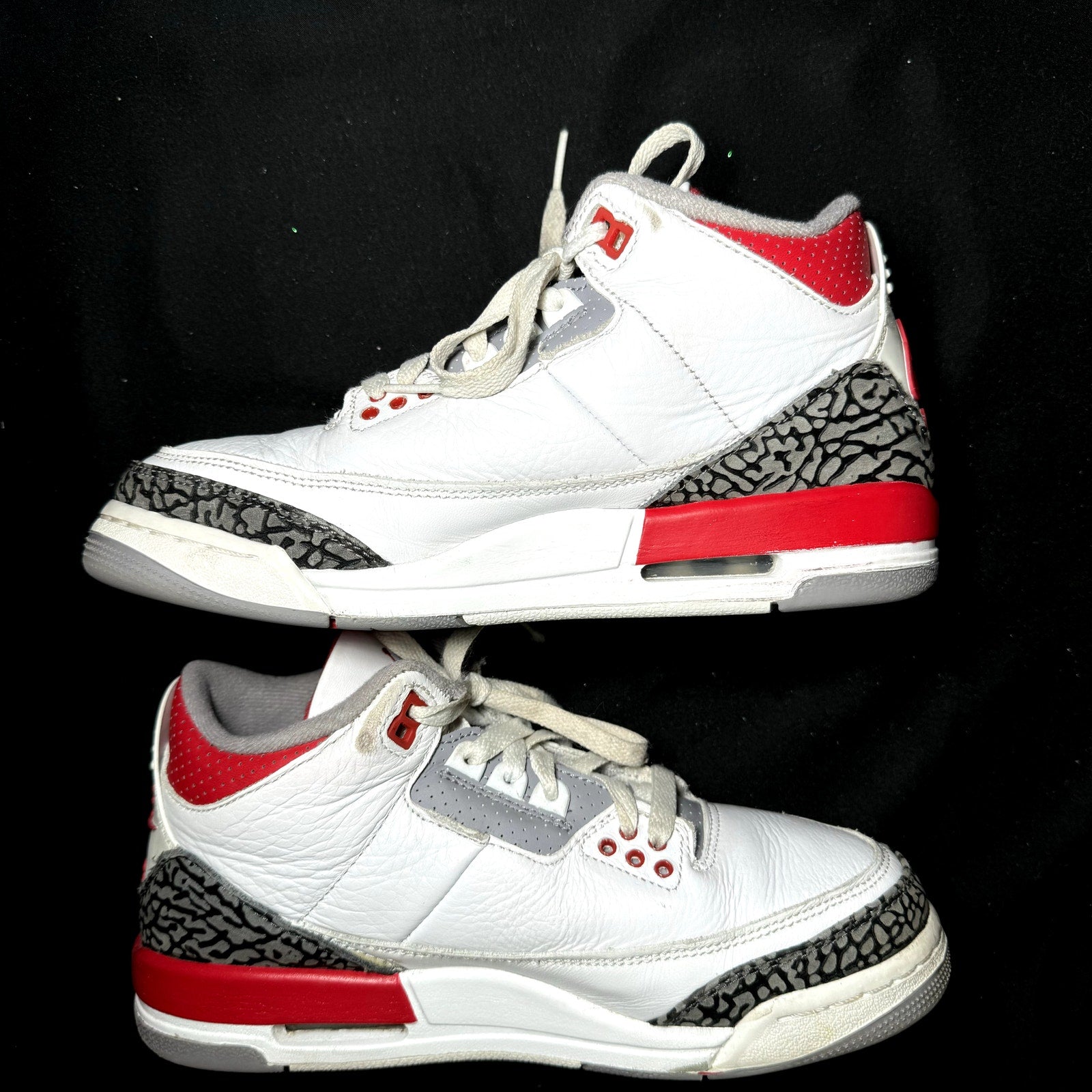 Air Jordan 3 Retro GS Fire Red 2022 Kids Shoes - Size 6.5