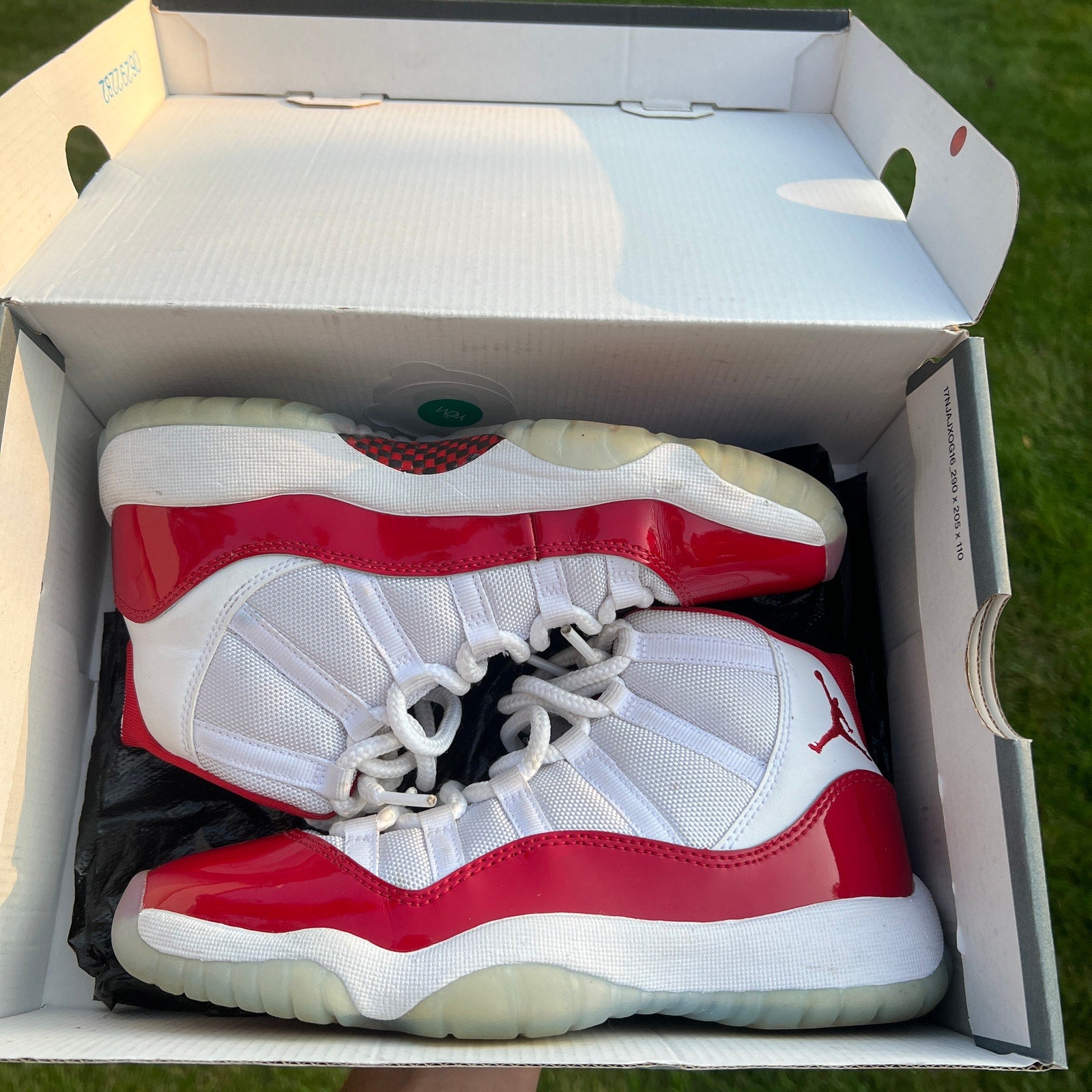 Air Jordan 11 Retro GS Cherry Kids Shoes - Size 4.5