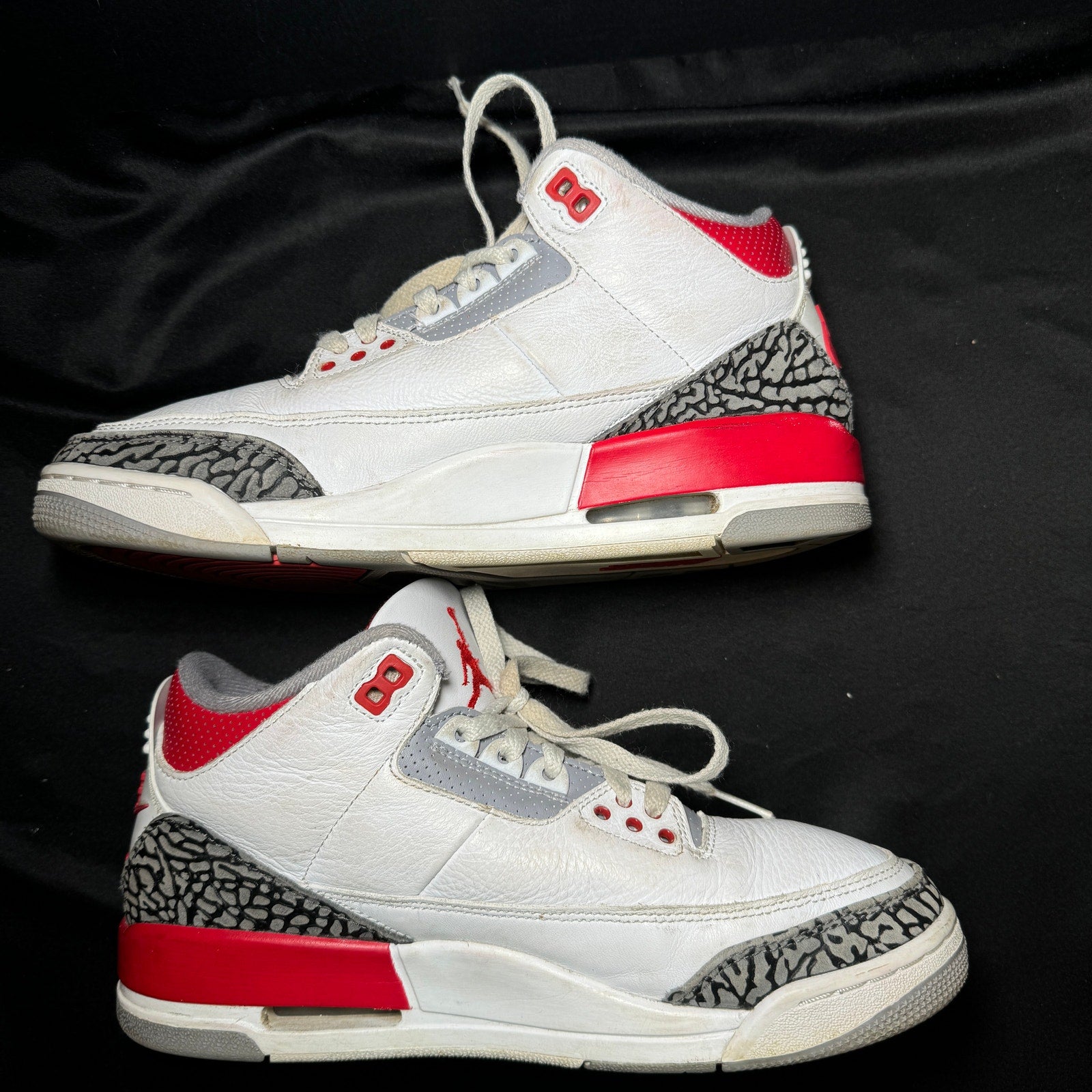 Air Jordan 3 Retro Fire Red 2022 Men's Shoes - Size 8