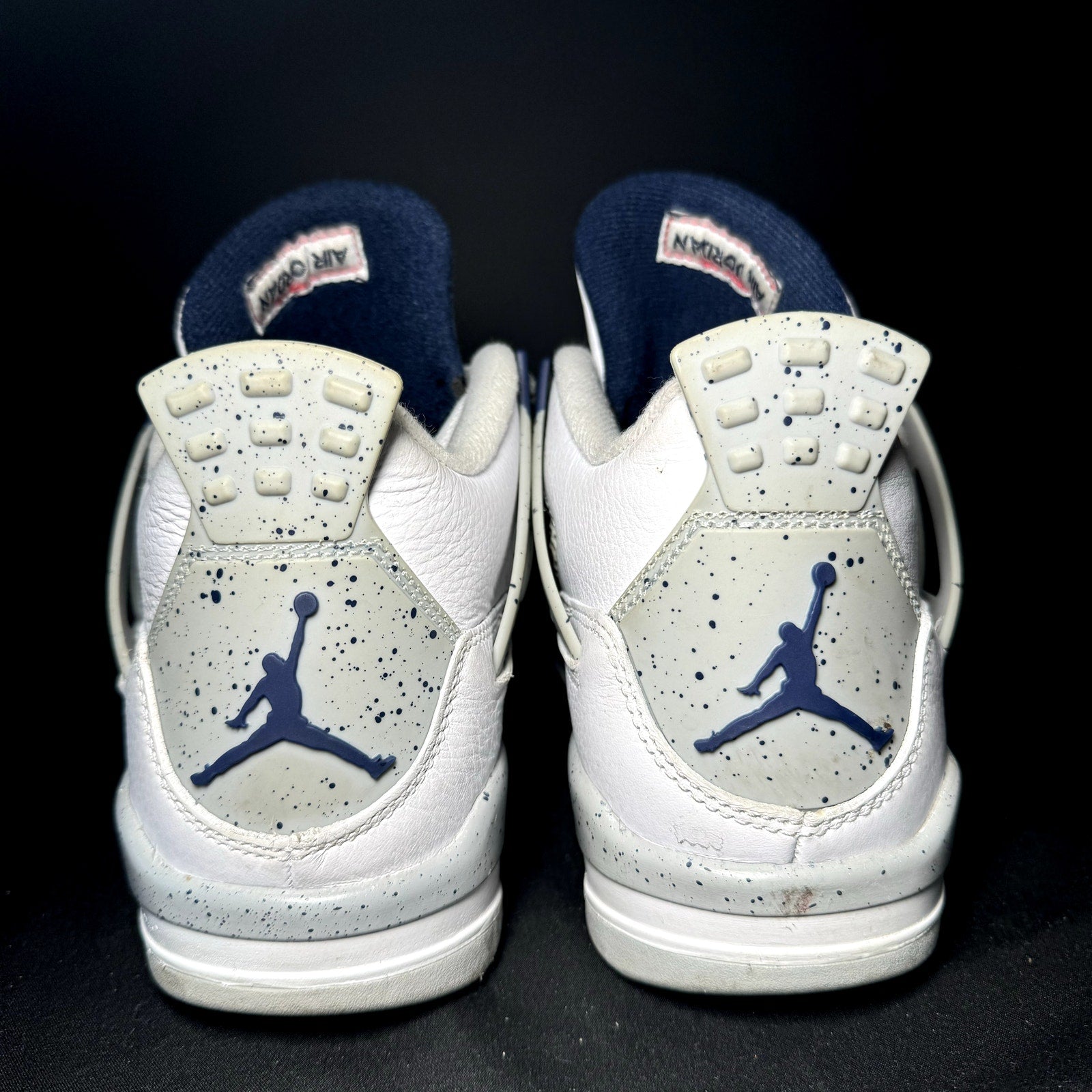 Air Jordan 4 Retro GS Midnight Navy Kids Shoes - Size 7