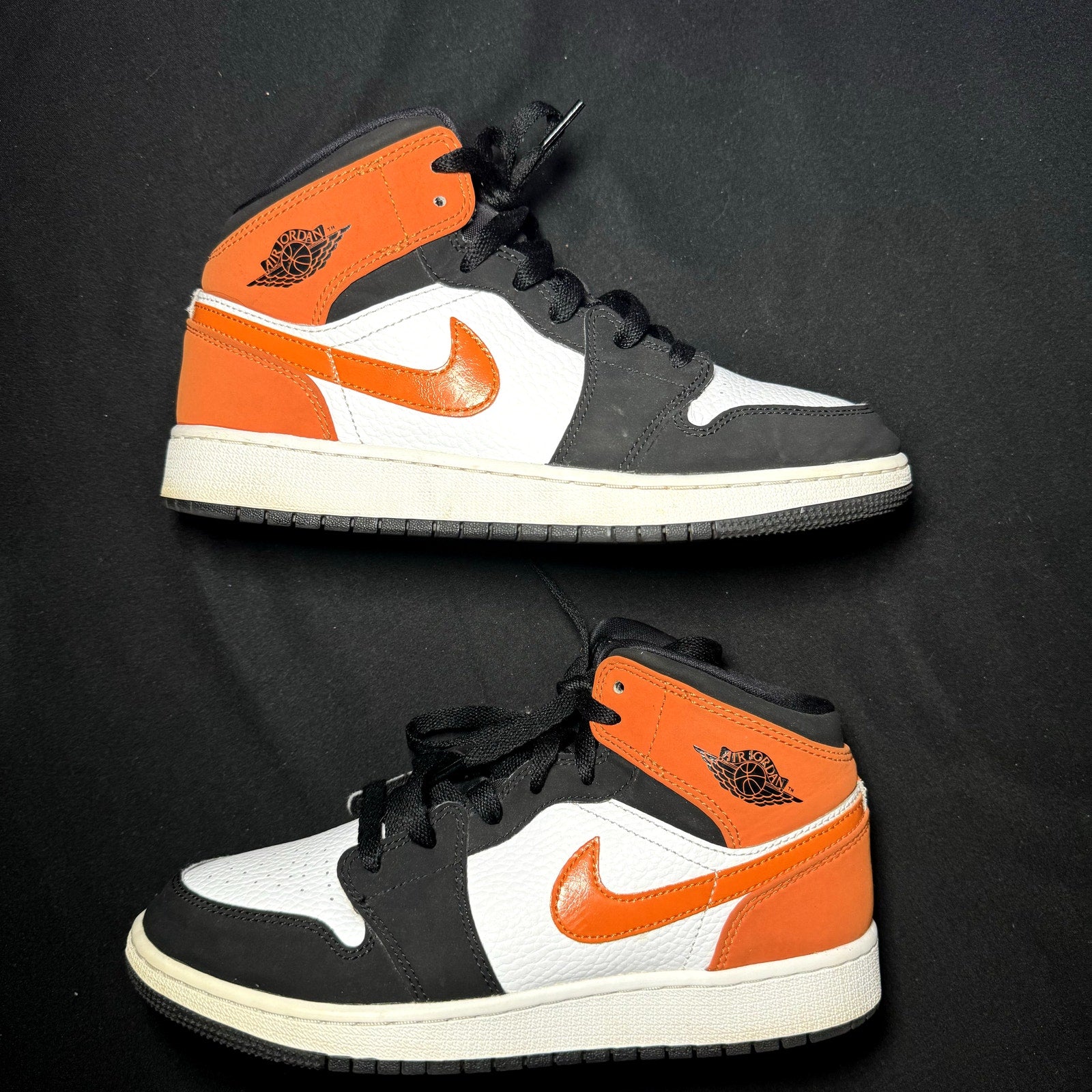 Air Jordan 1 Mid GS Shattered Backboard Kids Shoes - Size 6