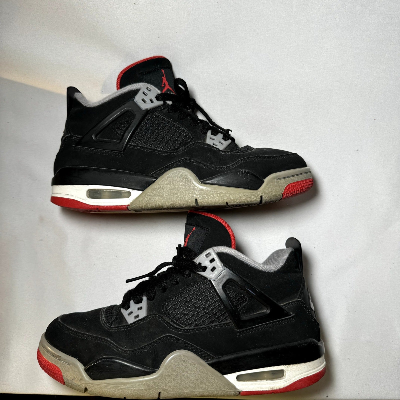 Air Jordan 4 Retro OG GS Bred 2019 Kids Shoes - Size 6