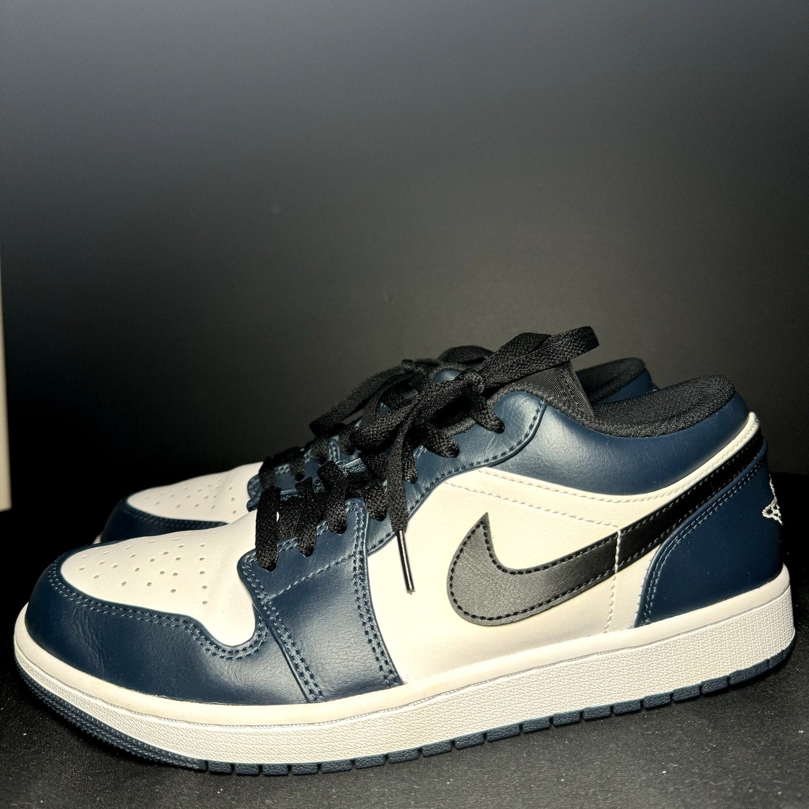 Air Jordan 1 Low Dark Teal Men's Shoes - Size 9.5